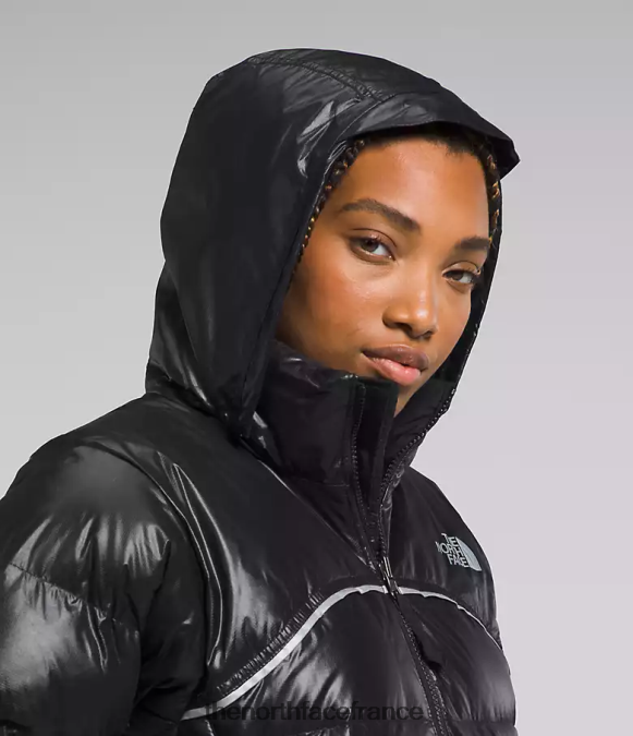 vêtements The North Face femmes veste nuptse rétro 2000 tnf noir ZPZRD803