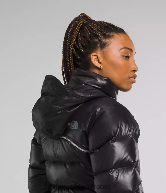 vêtements The North Face femmes veste nuptse rétro 2000 tnf noir ZPZRD803
