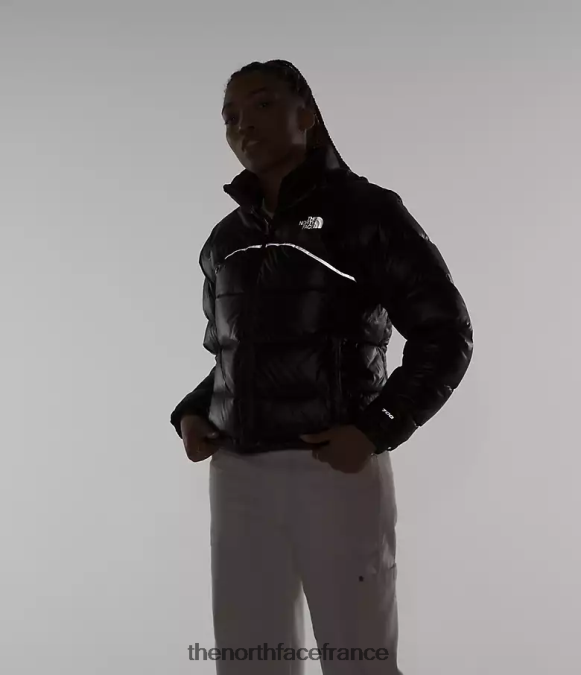 vêtements The North Face femmes veste nuptse rétro 2000 tnf noir ZPZRD803