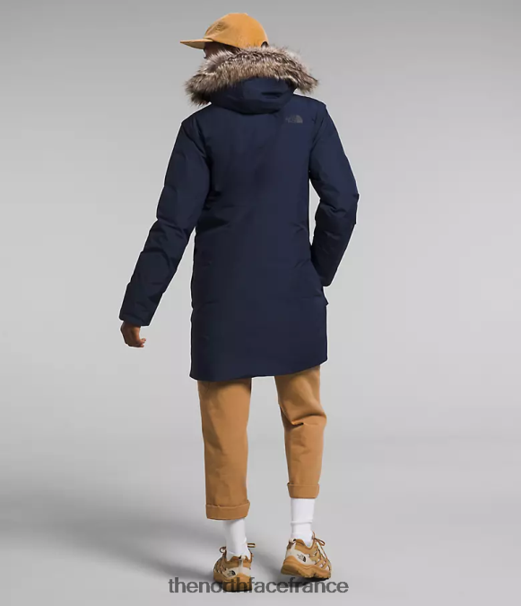 vêtements The North Face femmes parka arctique gtx marine du sommet ZPZRD235