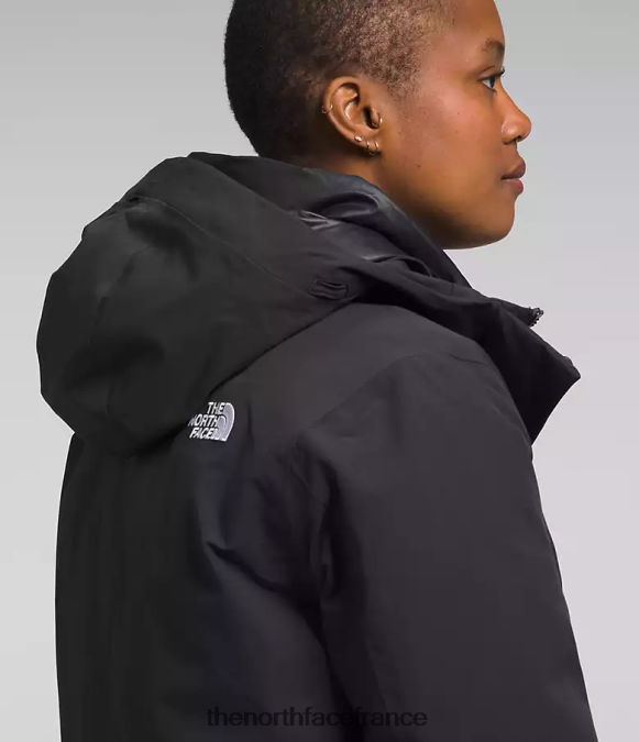 vêtements The North Face femmes parka arctique premium gris asphalte ZPZRD1314