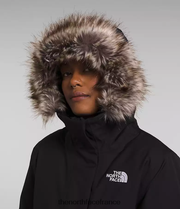 vêtements The North Face femmes parka arctique tnf noir ZPZRD510