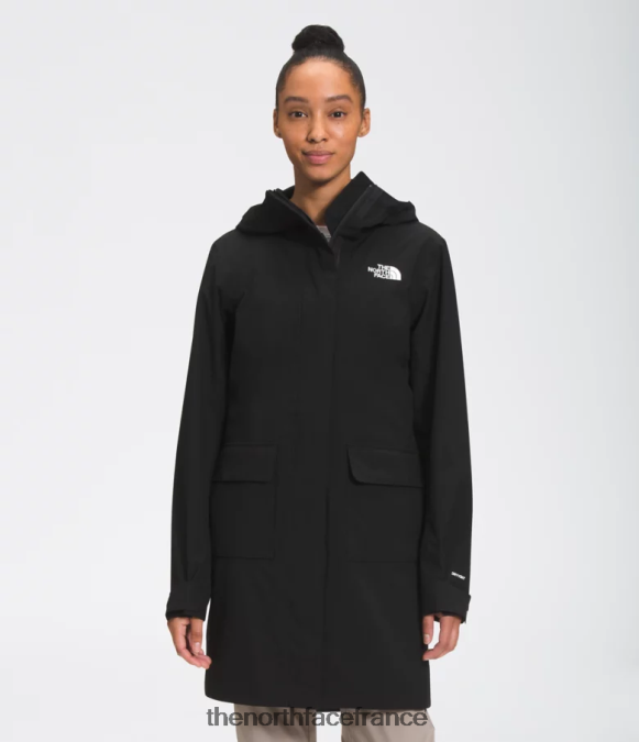 vêtements The North Face femmes parka de pluie city Breeze II tnf noir ZPZRD152