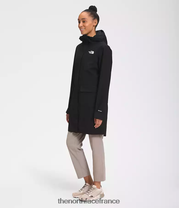 vêtements The North Face femmes parka de pluie city Breeze II tnf noir ZPZRD152