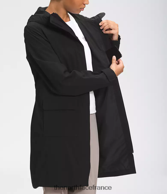 vêtements The North Face femmes parka de pluie city Breeze II tnf noir ZPZRD152
