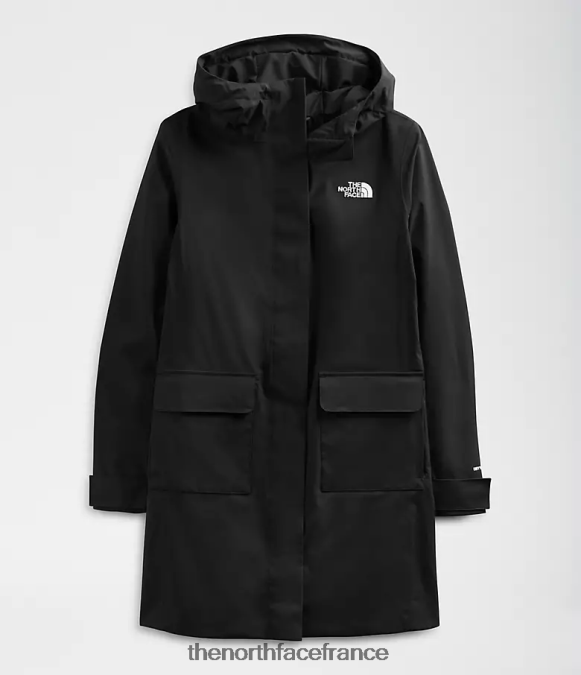 vêtements The North Face femmes parka de pluie city Breeze II tnf noir ZPZRD152