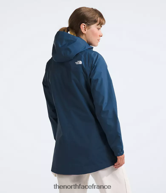 vêtements The North Face femmes parka antora bleu ombragé ZPZRD49