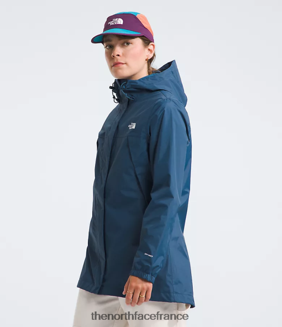 vêtements The North Face femmes parka antora bleu ombragé ZPZRD49
