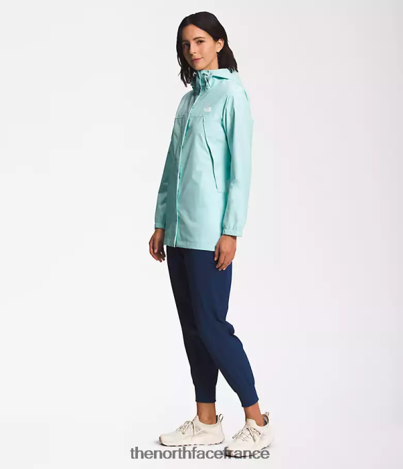 vêtements The North Face femmes parka antora lucarne bleue ZPZRD50