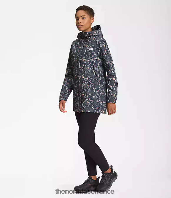 vêtements The North Face femmes parka antora tnf noir imprimé iwd ZPZRD51