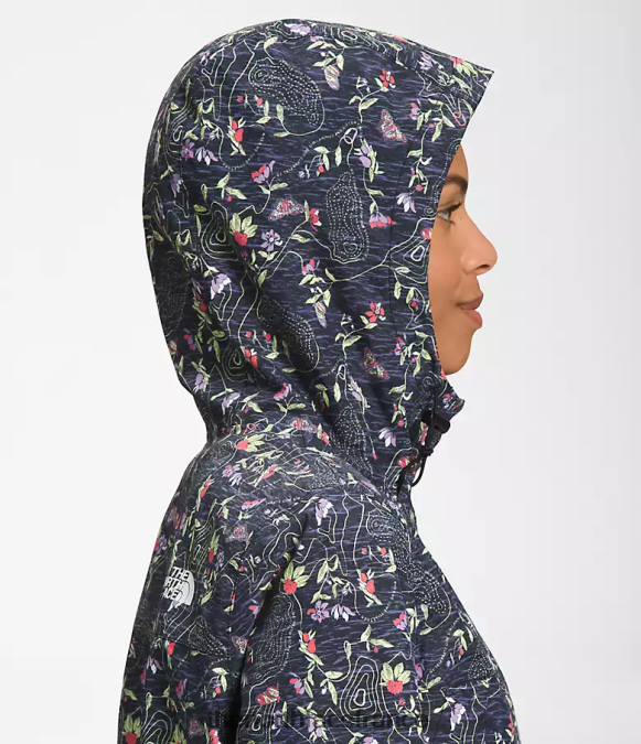 vêtements The North Face femmes parka antora tnf noir imprimé iwd ZPZRD51