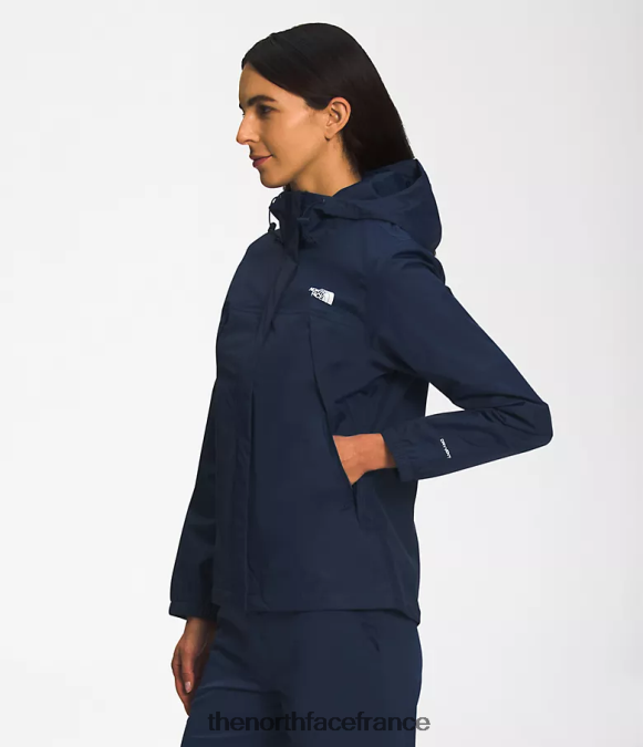 vêtements The North Face femmes veste Antora marine du sommet ZPZRD1270