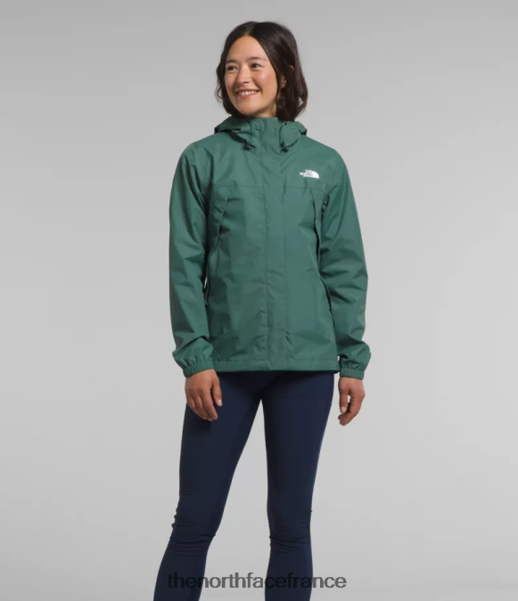vêtements The North Face femmes veste Antora sauge noire ZPZRD1275