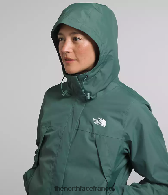 vêtements The North Face femmes veste Antora sauge noire ZPZRD1275
