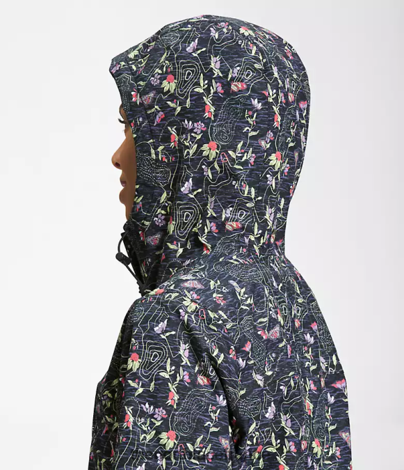 vêtements The North Face femmes veste Antora tnf noir imprimé iwd ZPZRD1279