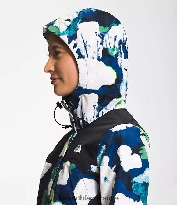 vêtements The North Face femmes veste Antora tnf noir/summt marine imprimé floral abstrait ZPZRD1278