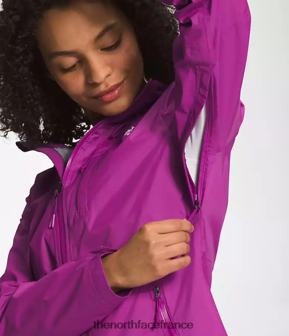 vêtements The North Face femmes veste alta vista fleur de cactus violet ZPZRD329
