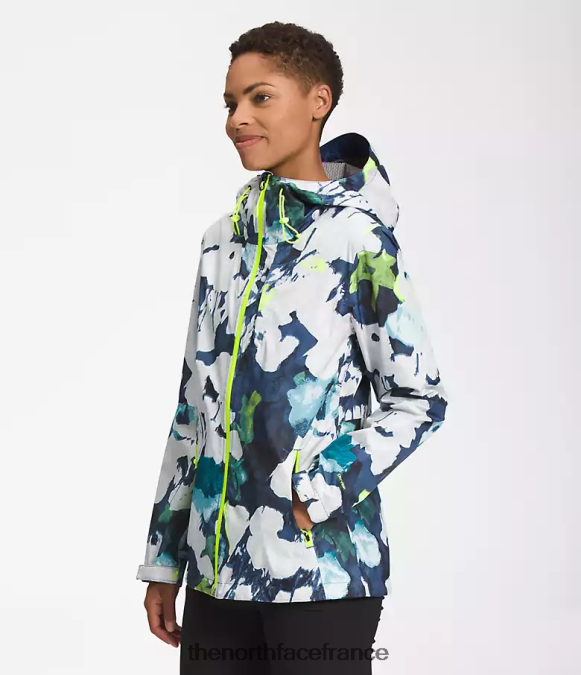 vêtements The North Face femmes veste alta vista imprimé floral abstrait marine smmt ZPZRD328