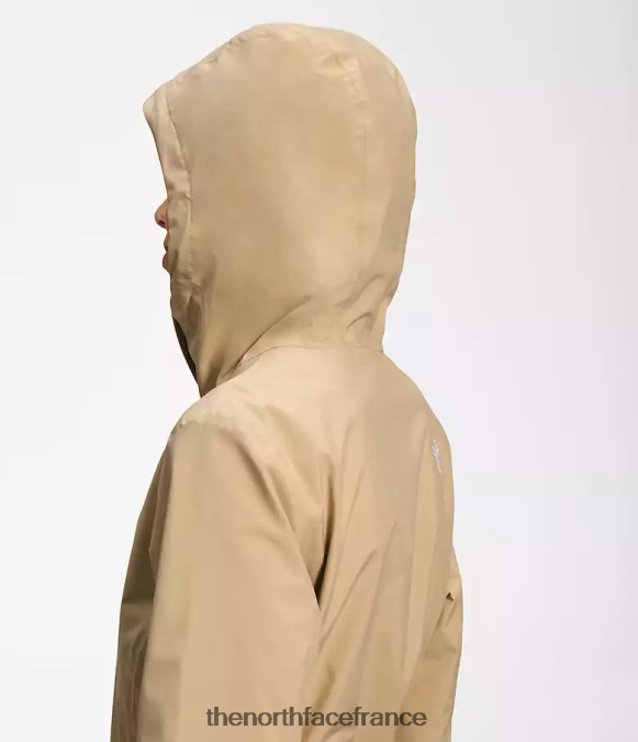 vêtements The North Face femmes veste de pluie city Breeze pierre kaki ZPZRD1228