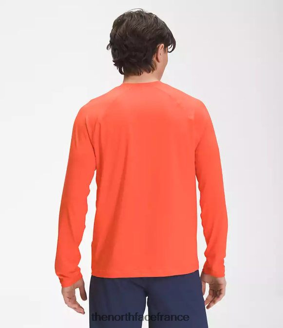 vêtements The North Face Hommes plan d'eau classe V rétro orange ZPZRD214
