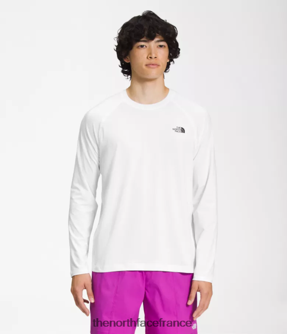 vêtements The North Face Hommes plan d'eau classe V tnf blanc ZPZRD213