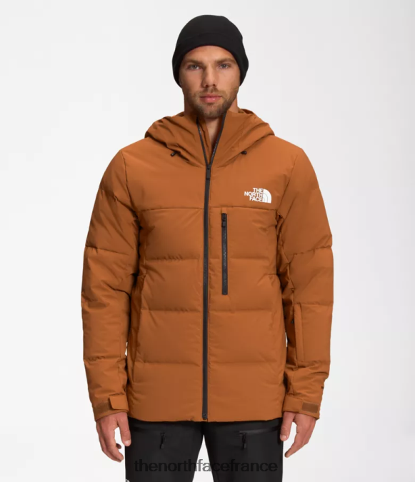 vêtements The North Face Hommes doudoune corefire cuir marron ZPZRD1035