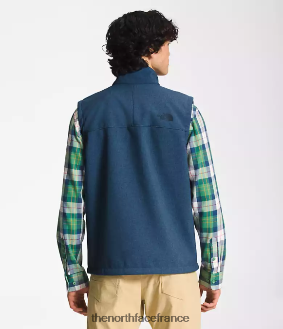 vêtements The North Face Hommes gilet bionique apex bruyère bleue ombragée ZPZRD200