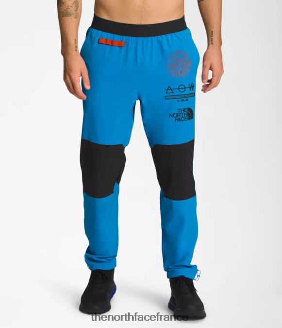 vêtements The North Face Hommes pantalon de jogging trailwear okt bleu super sonic/noir tnf ZPZRD217