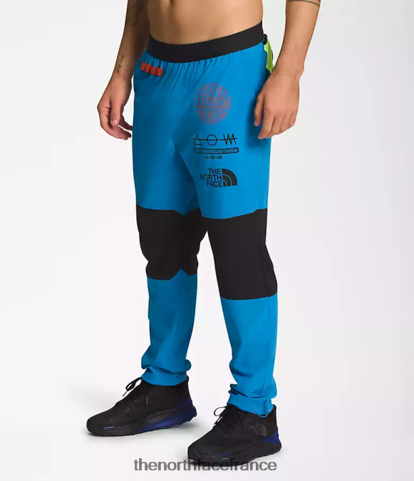 vêtements The North Face Hommes pantalon de jogging trailwear okt bleu super sonic/noir tnf ZPZRD217