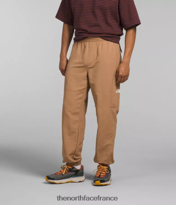 vêtements The North Face Hommes pantalon facile en nylon tnf beurre d'amande ZPZRD491