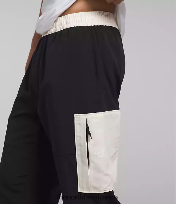 vêtements The North Face Hommes pantalon facile en nylon tnf tnf noir/gardénia blanc ZPZRD489