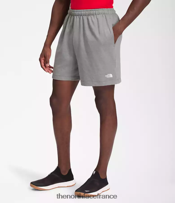 vêtements The North Face Hommes short en molleton à logo simple tnf gris moyen chiné ZPZRD359