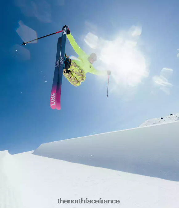 vêtements The North Face Hommes bavoirs liberté impression de pinceau marron utilitaire ZPZRD657