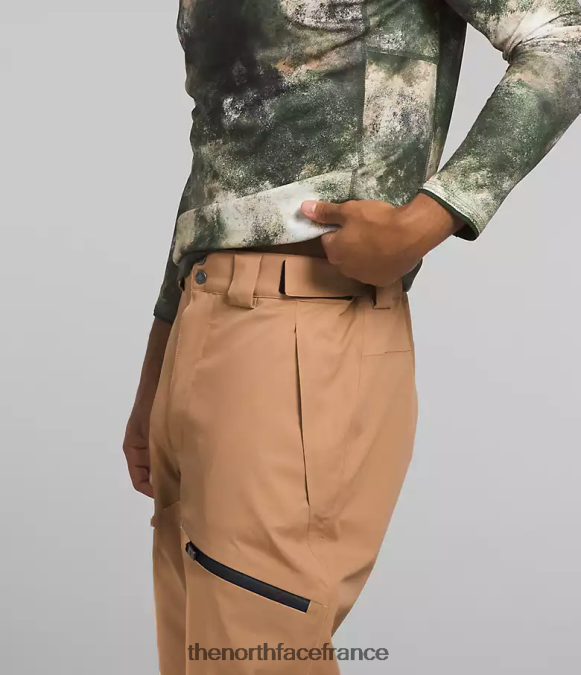 vêtements The North Face Hommes pantalon chakal beurre d'amande/tnf noir ZPZRD708