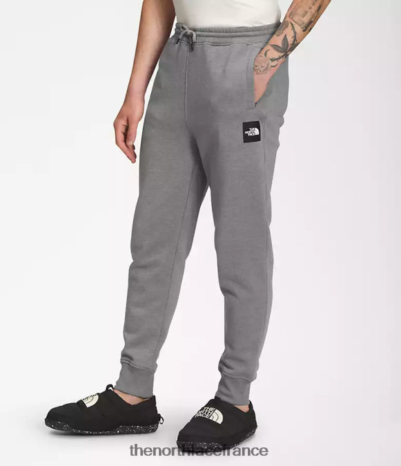 vêtements The North Face Hommes boxe nse joggers tnf gris moyen chiné/tnf noir ZPZRD1038
