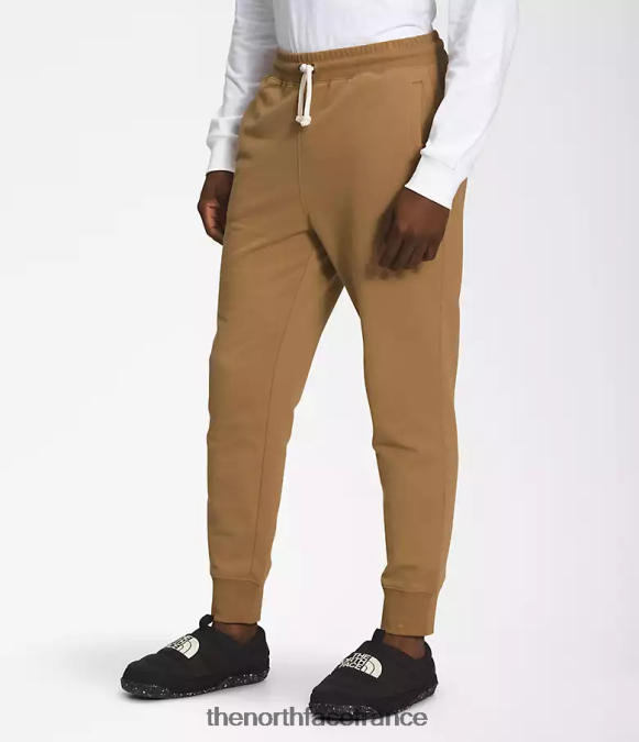 vêtements The North Face Hommes pantalon de jogging à écusson Heritage marron utilitaire ZPZRD308