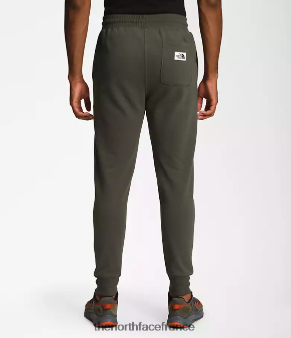 vêtements The North Face Hommes pantalon de jogging à écusson Heritage nouveau vert taupe ZPZRD309