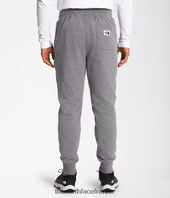 vêtements The North Face Hommes pantalon de jogging à écusson Heritage tnf gris moyen chiné ZPZRD307