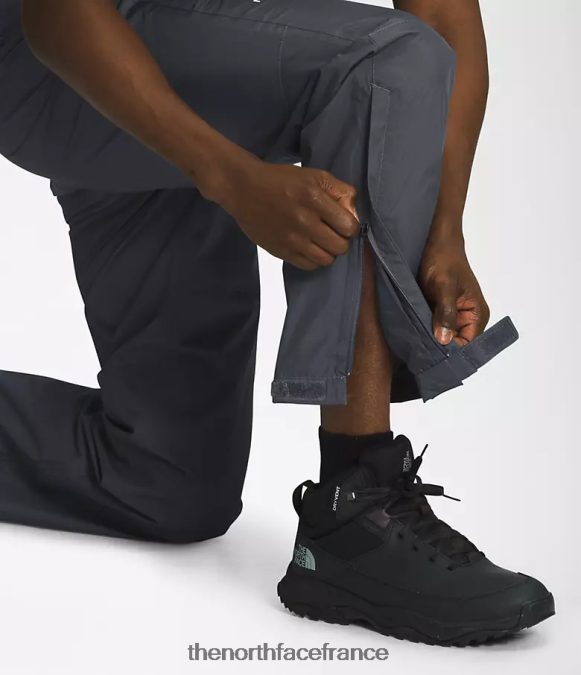 vêtements The North Face Hommes pantalon de pluie antora gris vanadis ZPZRD1072