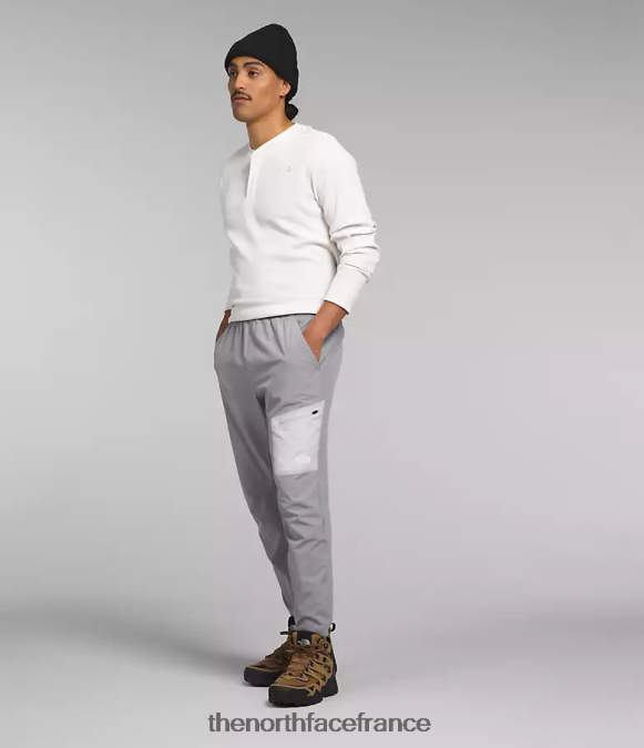 vêtements The North Face Hommes pantalon léger mélanger le gris ZPZRD1162