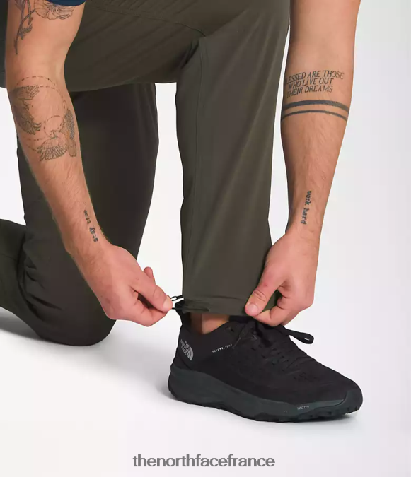 vêtements The North Face Hommes pantalon pro primordial nouveau vert taupe ZPZRD27