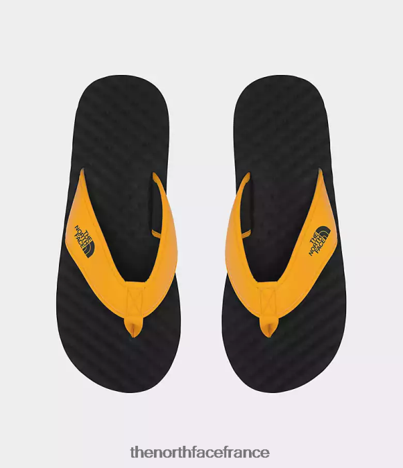 chaussure The North Face Hommes tongs du camp de base ii sommet or/tnf noir ZPZRD496