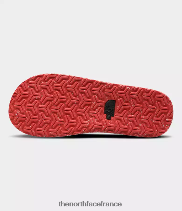 chaussure The North Face Hommes tongs du camp de base ii tnf noir/orange rétro ZPZRD498
