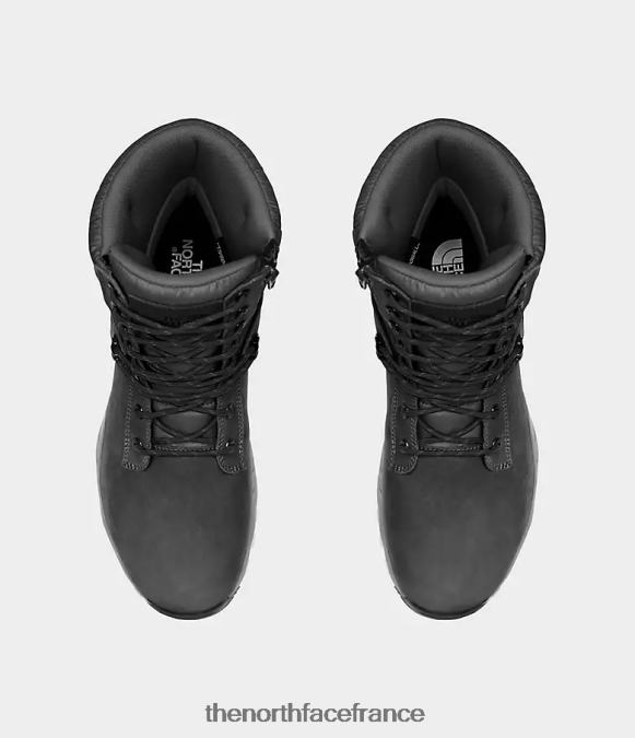 chaussure The North Face Hommes botte thermoball zippée noir tnf/gris zinc ZPZRD1308