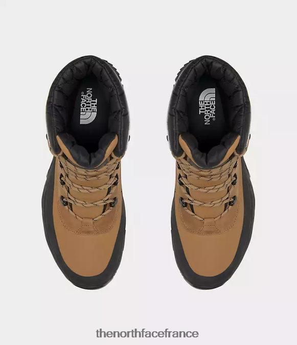 chaussure The North Face Hommes bottes thermoball lifty ii brun utilitaire/noir tnf ZPZRD1166