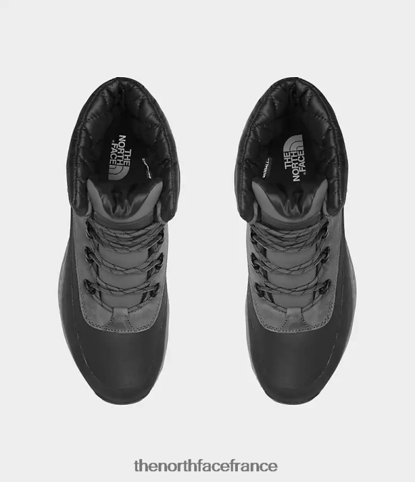 chaussure The North Face Hommes bottes thermoball lifty ii gris zinc/noir tnf ZPZRD1164
