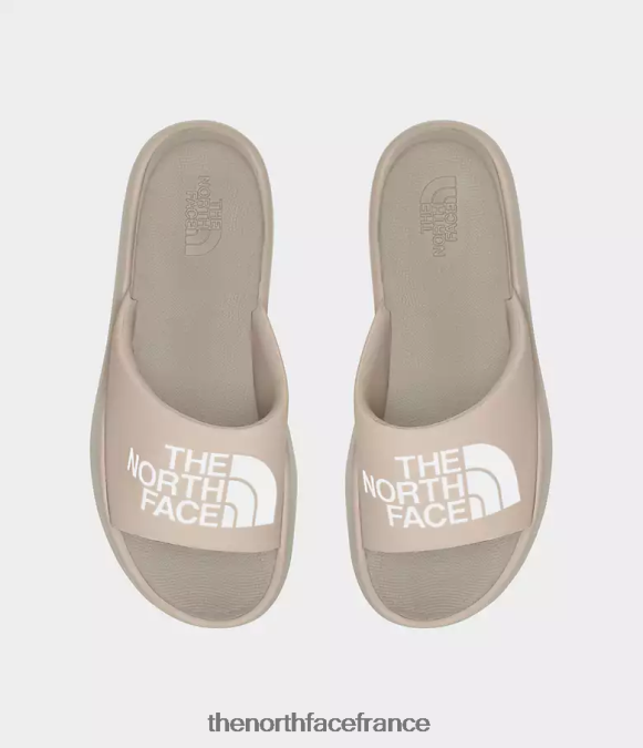 chaussure The North Face Hommes diapositives du triarque grès/tnf blanc ZPZRD962