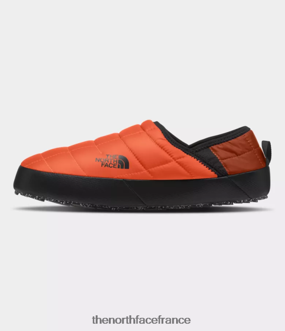 chaussure The North Face Hommes mules de traction thermoball v orange rétro/noir tnf ZPZRD1137