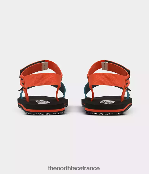 chaussure The North Face Hommes sandales Skeena tnf noir/orange rétro ZPZRD713