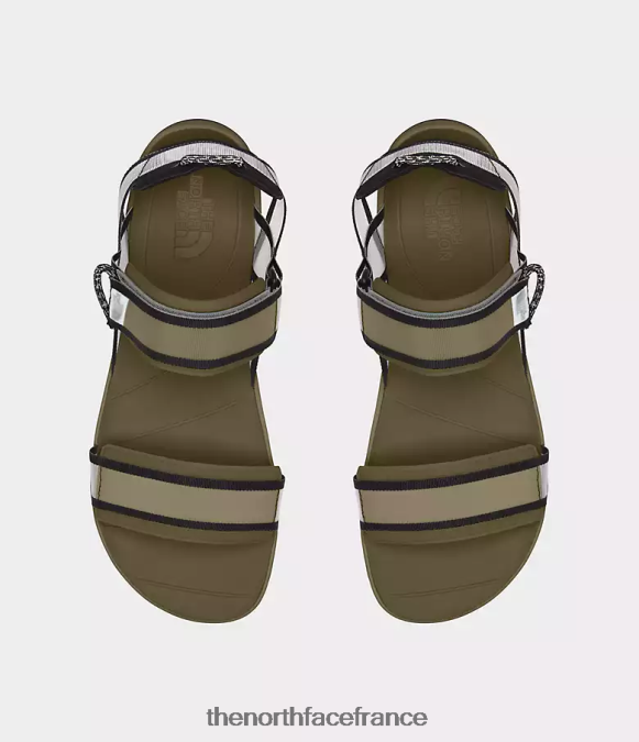 chaussure The North Face Hommes sandales de sport Skeena olive militaire/noir tnf ZPZRD131